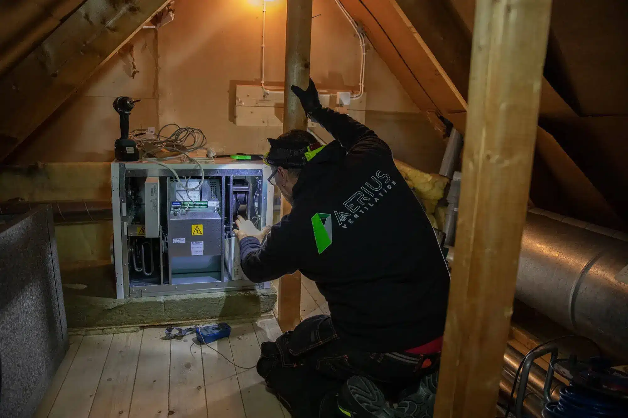 Ventilation i villa Ventilation