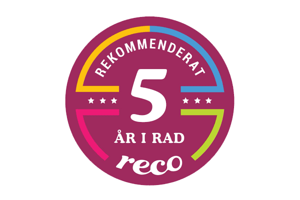 aerius ventilation rekommenderat 5 år i rad