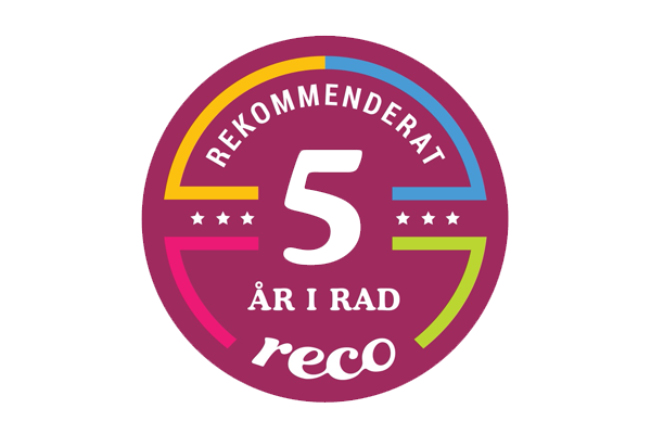 aerius ventilation rekommenderat 5 år i rad