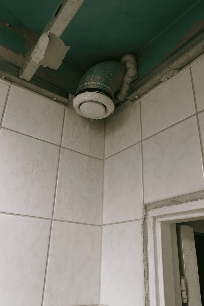 kodens i ventilationsrör